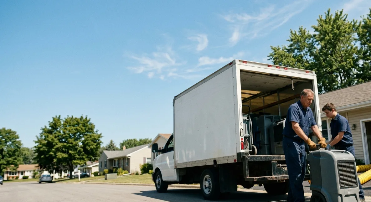 Water Damage Cleanup in Rock Island, TX near me